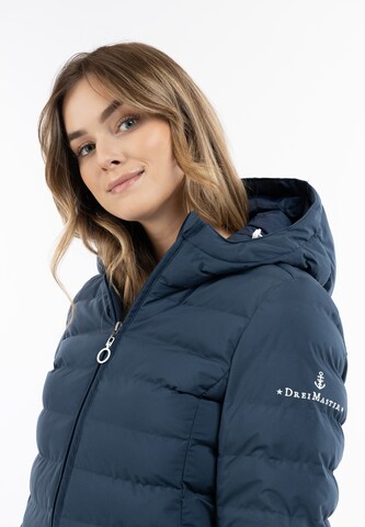 Manteau d’hiver DreiMaster Maritim en bleu