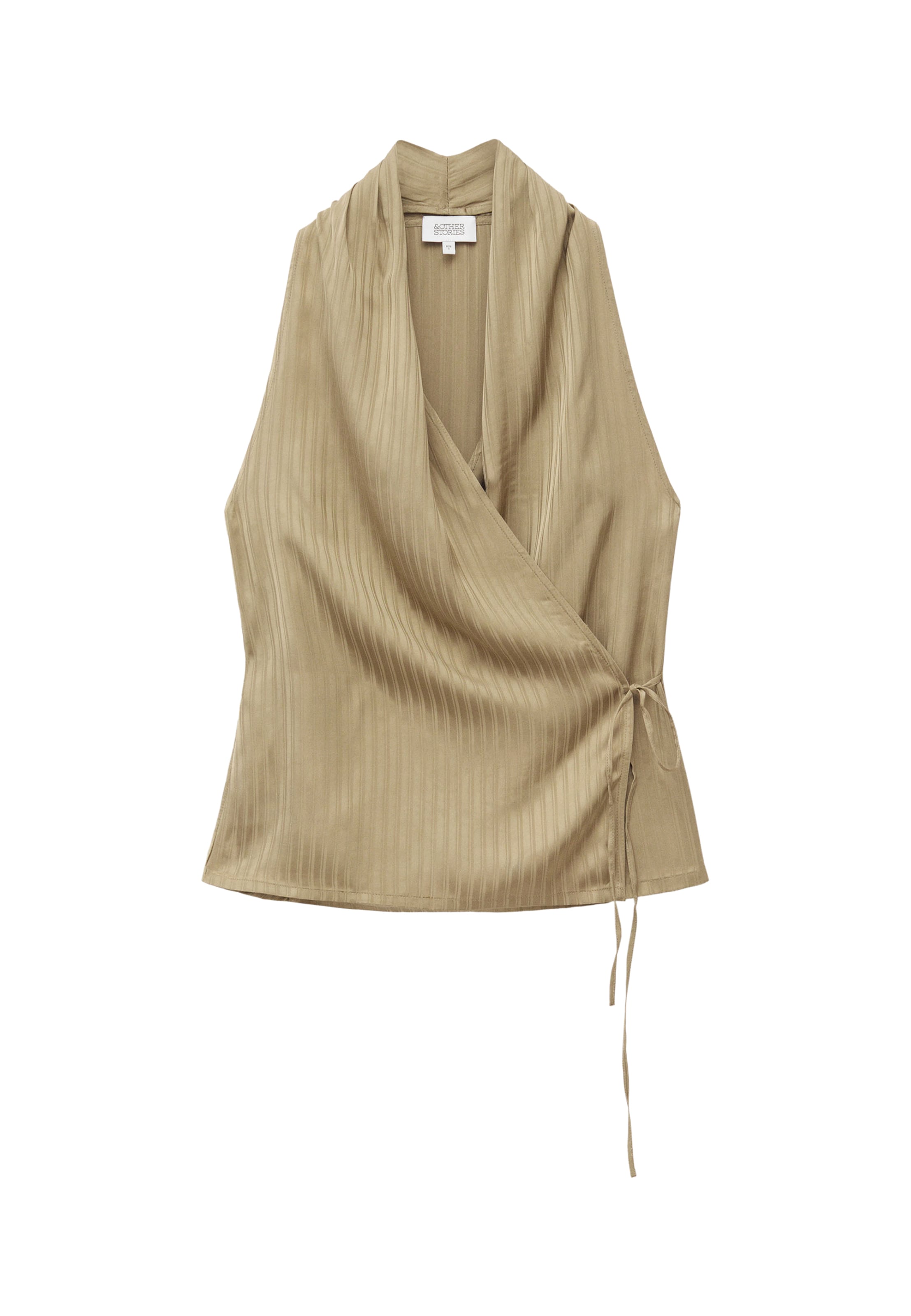 & Other Stories Bluse i beige: forside