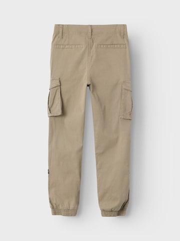 NAME IT Tapered Pants 'Bamgo' in Grey