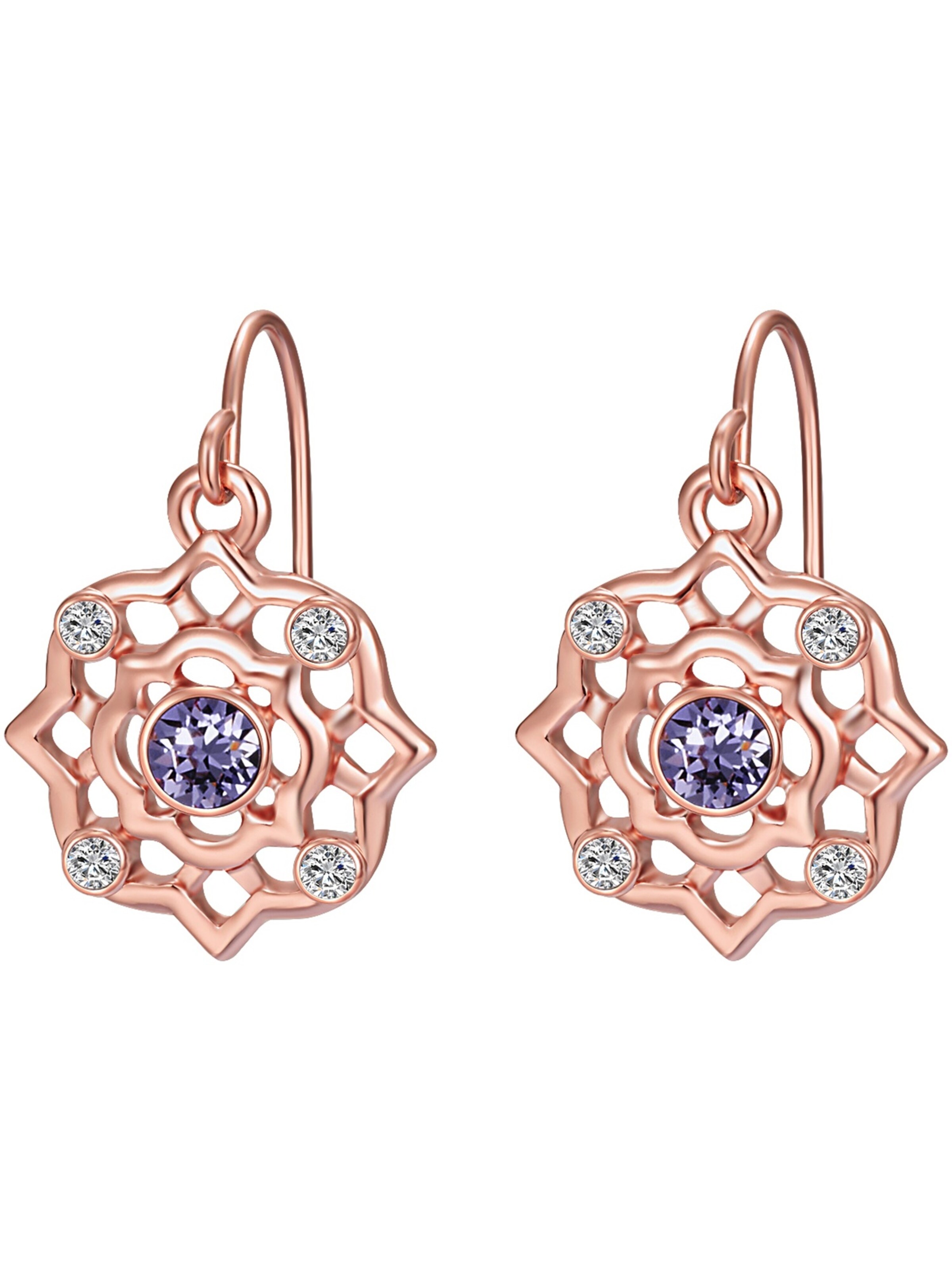 Lulu & Jane - Pendientes en oro: frente