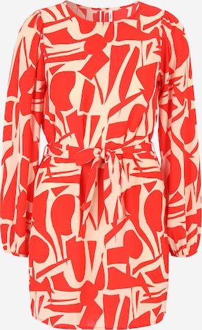 Only Petite Mekko värissä punainen: etupuoli