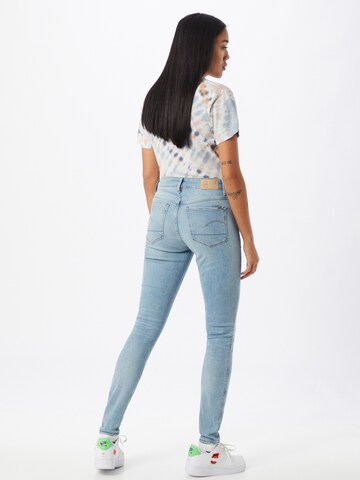 G-Star RAW Skinny Fit Дънки '3301 High Skinny Wmn' в синьо