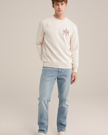 WE FashionSweater majica - bež boja