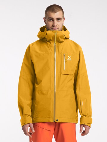 Haglöfs Outdoor jacket 'Lumi' in Yellow: front