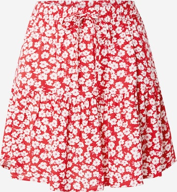 JDY Nederdel 'JDYSEZEN' i rød: forside