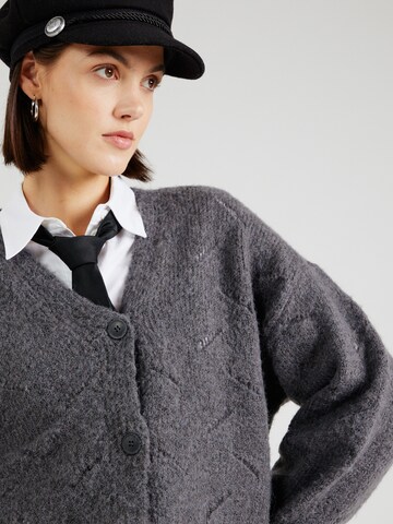 ONLY Strickjacke 'ONLAYA' in Grau