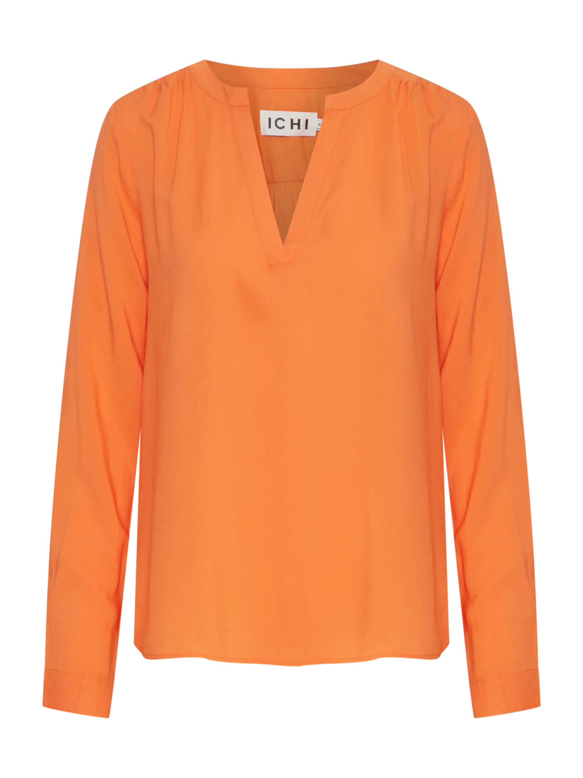 Chemisier ICHI en orange : devant