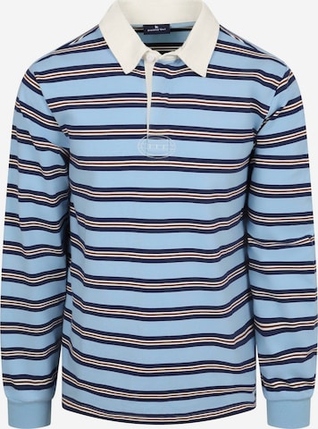 Steppin' out Shirt in Blauw: voorkant