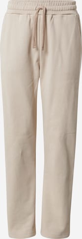 ABOUT YOU x Louis Darcis Loose fit Trousers in Beige: front