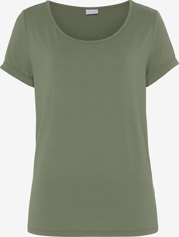 LASCANA Shirt in Green: front