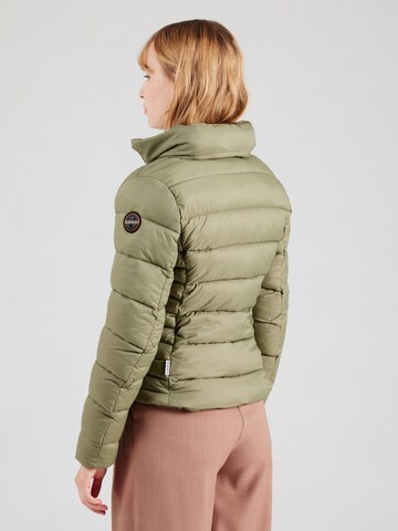 NAPAPIJRI Jacke 'ALMA' in Grün: Rückseite