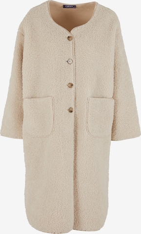 Urban Classics Mantel in Beige: Vorderseite