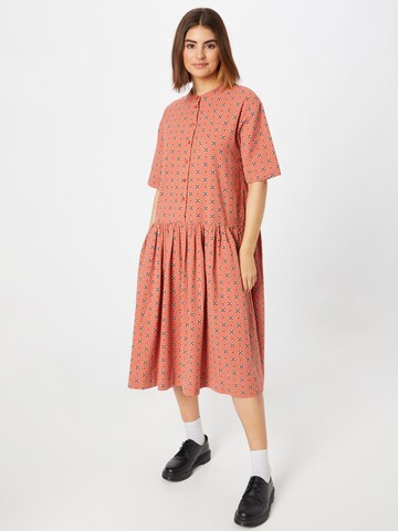 Masai Shirt Dress 'MANanotti' in Orange: front