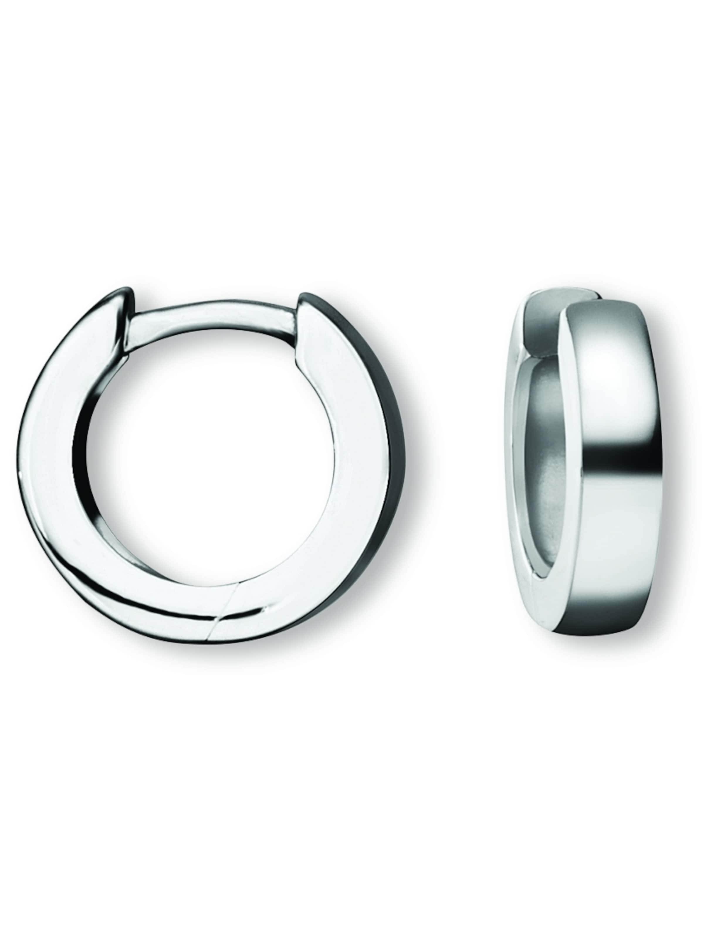 ONE ELEMENT Earrings in Silver: front