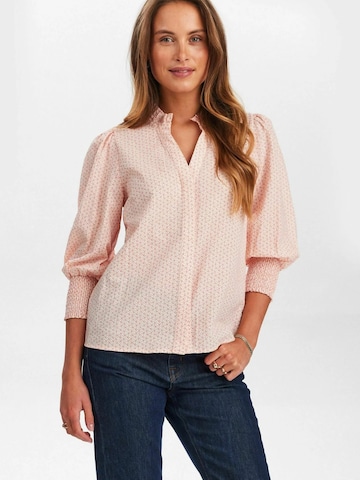 Chemisier 'Nusala' NÜMPH en rose : devant