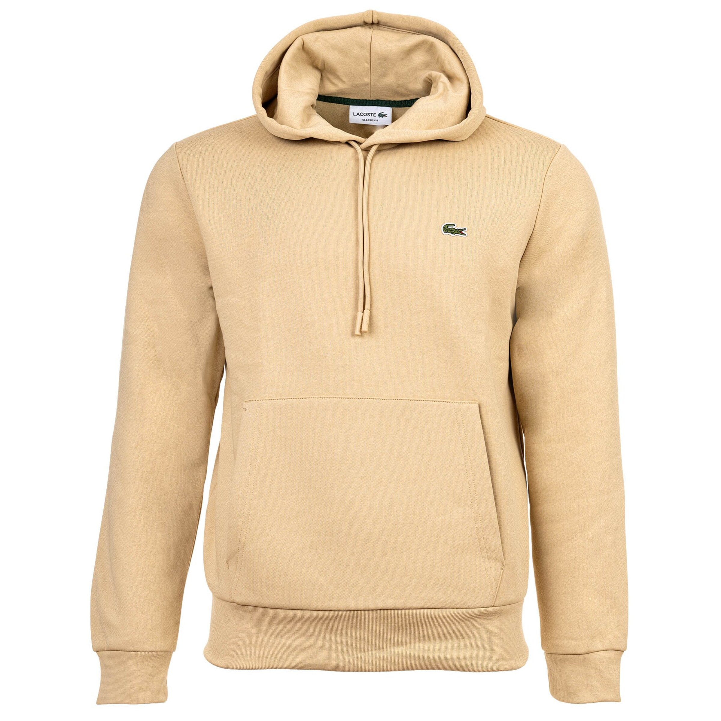 Sweat-shirt LACOSTE en beige : devant