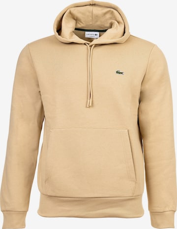 Sweat-shirt LACOSTE en beige : devant