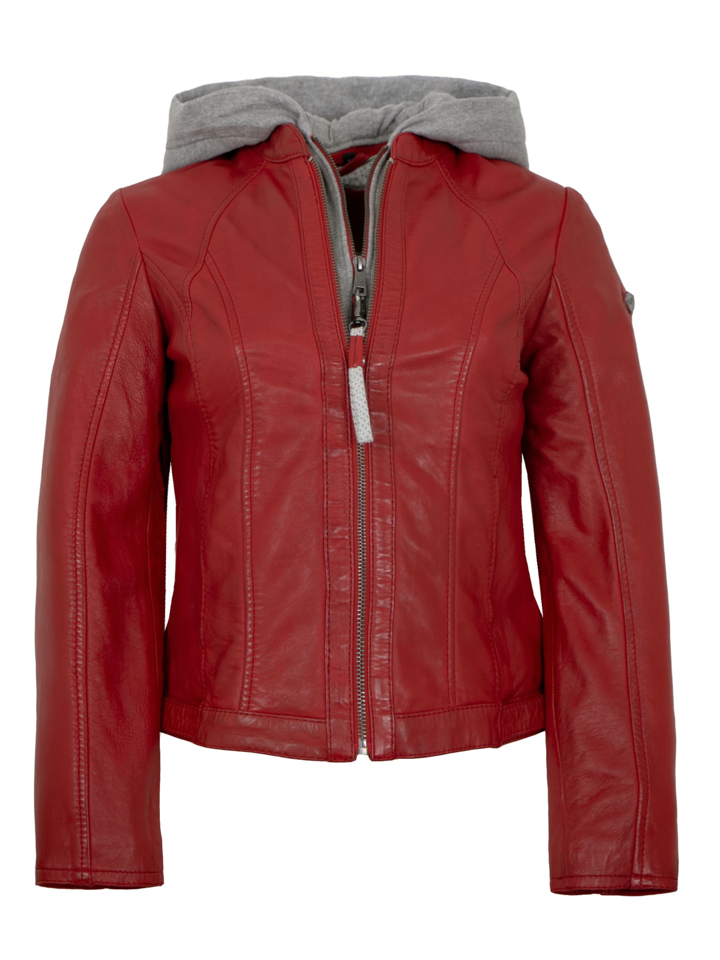 Mauritius Between-Season Jacket 'MWAleyna' in Red: front