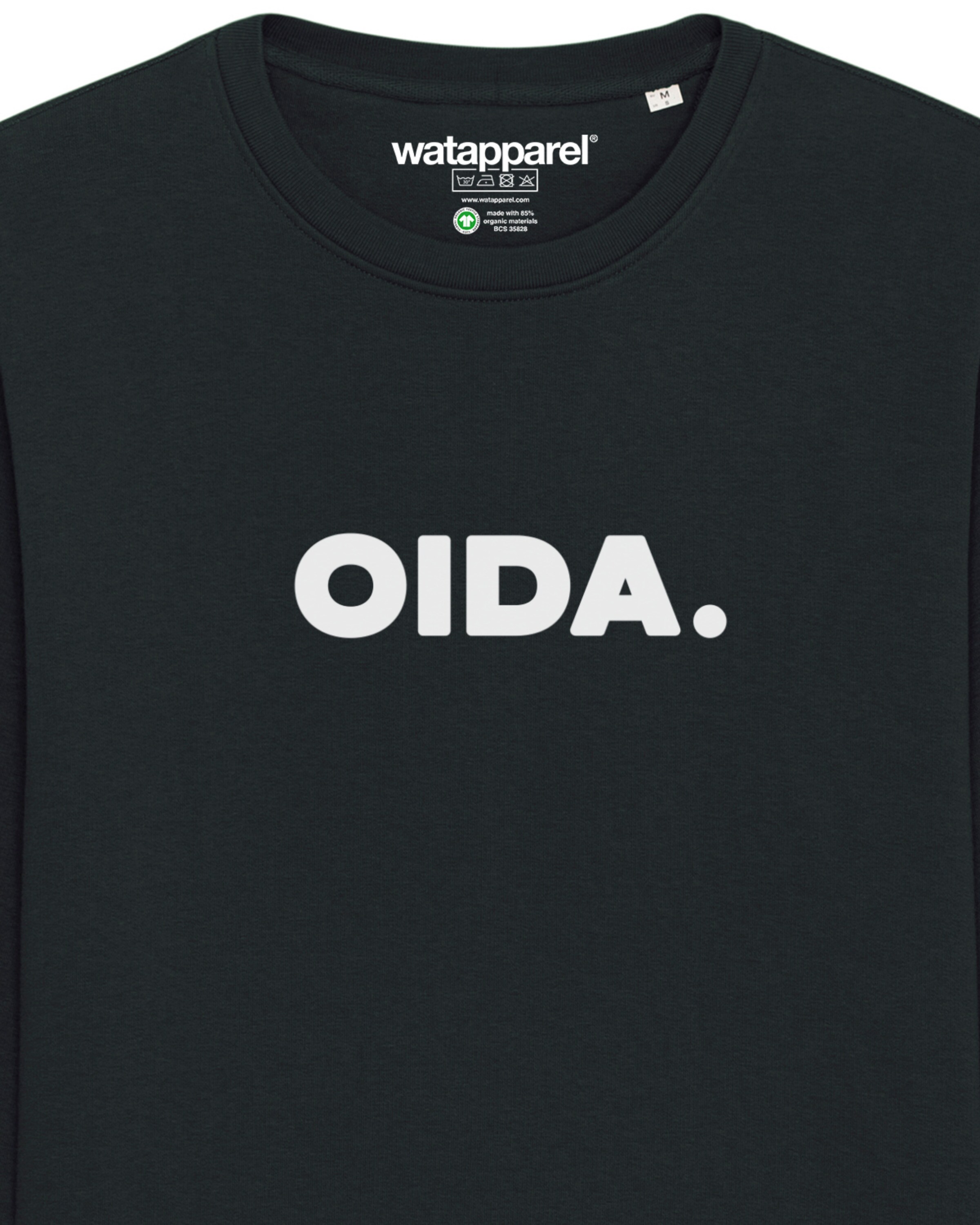 Sweat-shirt ' Oida ' Watapparel en noir