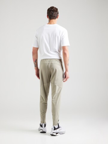 ADIDAS PERFORMANCE Tapered Sporthose 'Designed for Training' in Grün: Rückseite