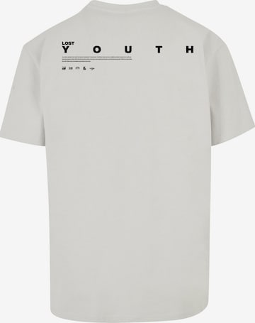 Lost Youth Koszulka 'Dove' w kolorze szary