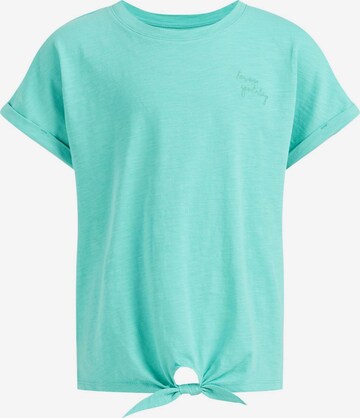 T-Shirt WE Fashion en bleu : devant