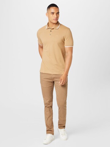 T-Shirt 'Parlay' BOSS en beige