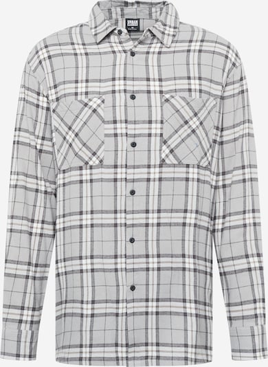 Urban Classics Button Up Shirt in Light brown / Grey / Black / White, Item view