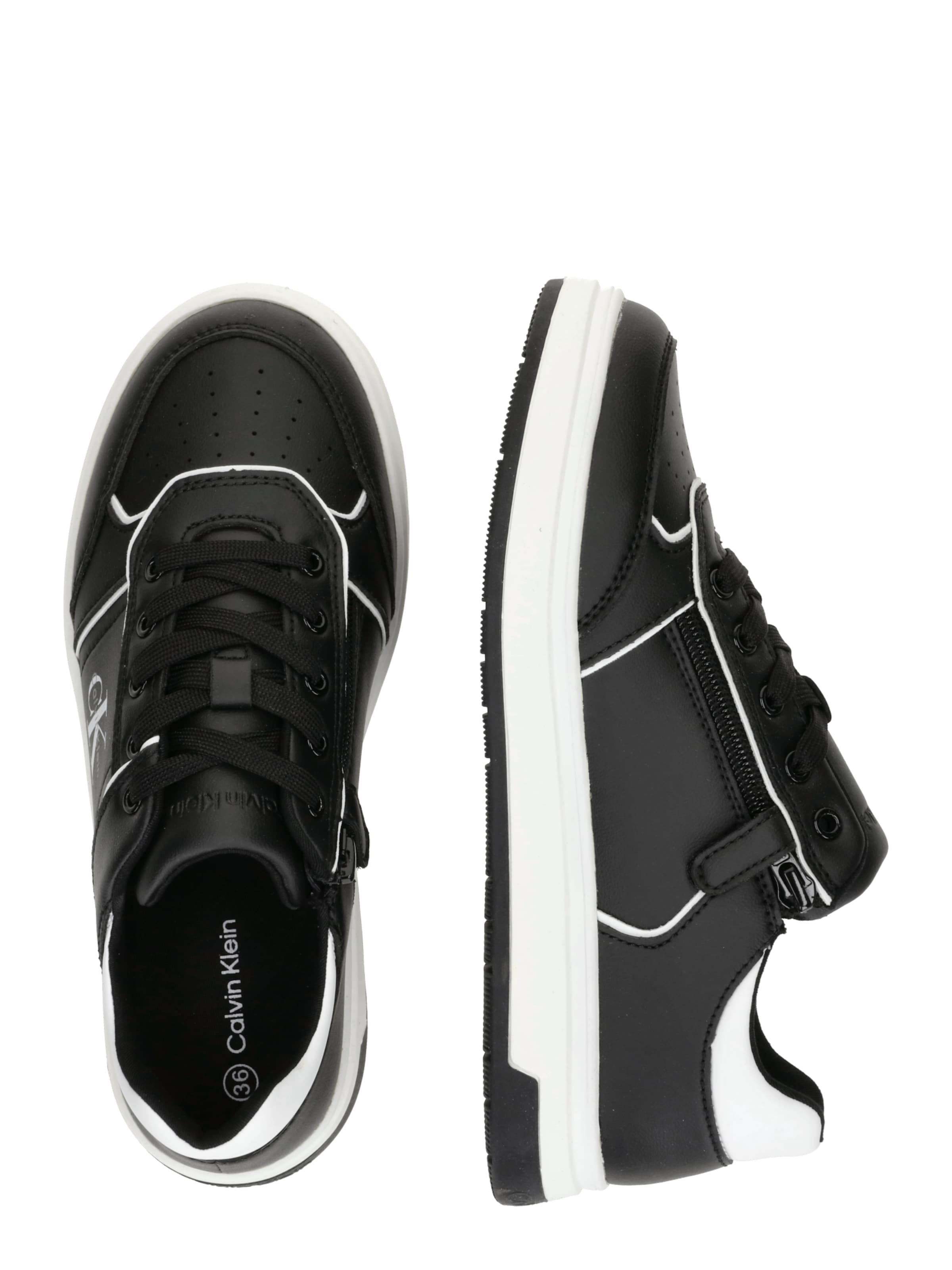 Baskets Calvin Klein en noir