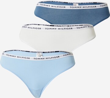 Tommy Hilfiger Underwear Stringi w kolorze niebieski: przód