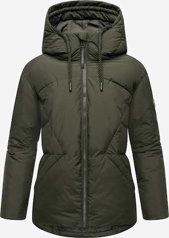 Veste d’hiver NAVAHOO en vert : devant