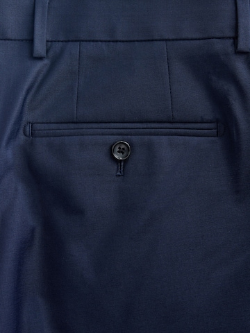 Regular Pantalon à plis Next en bleu