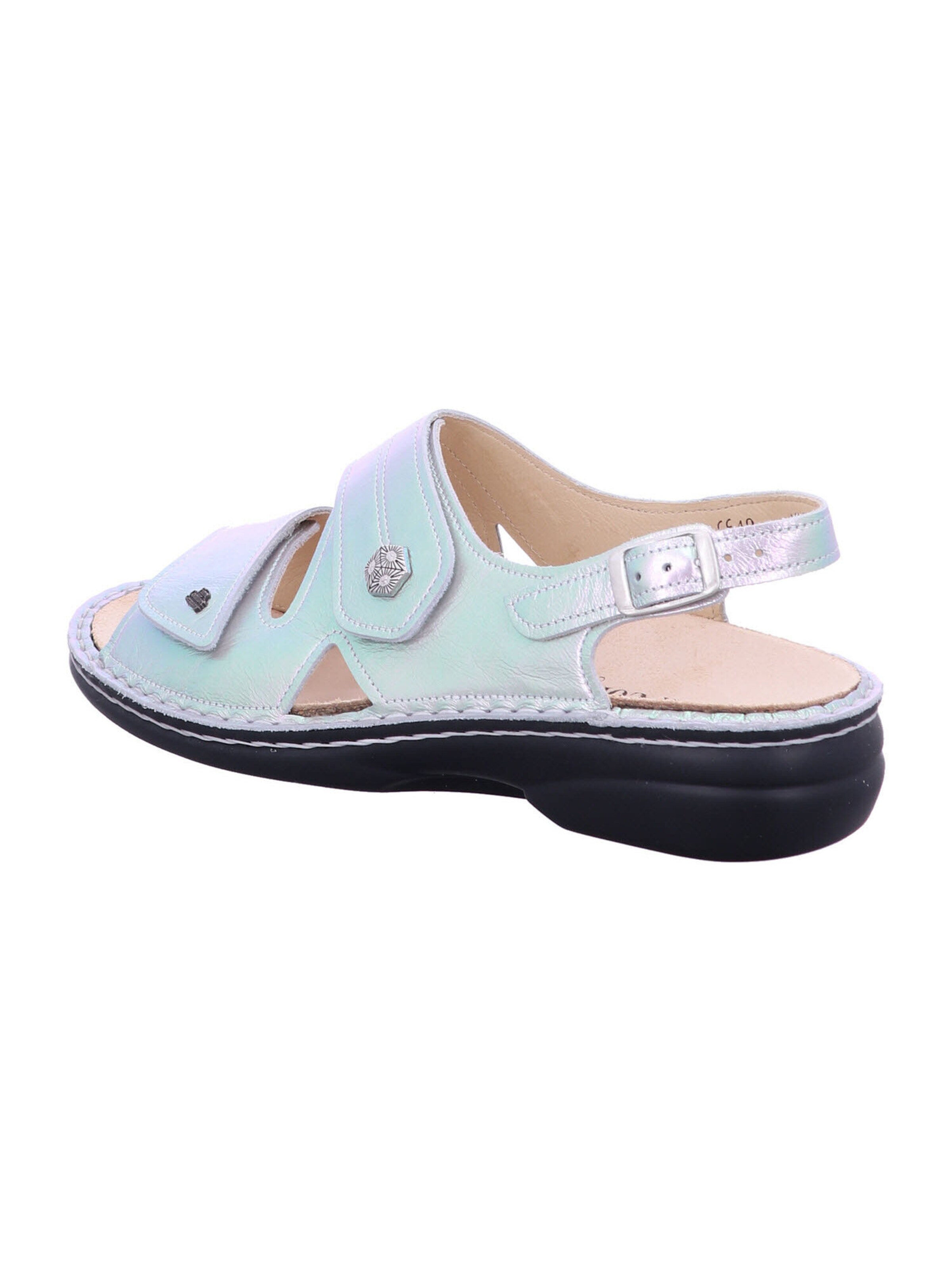 Finn Comfort Sandals 'Milos' in Silver