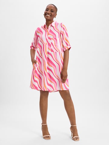 Marie Lund Summer dress in Pink: front