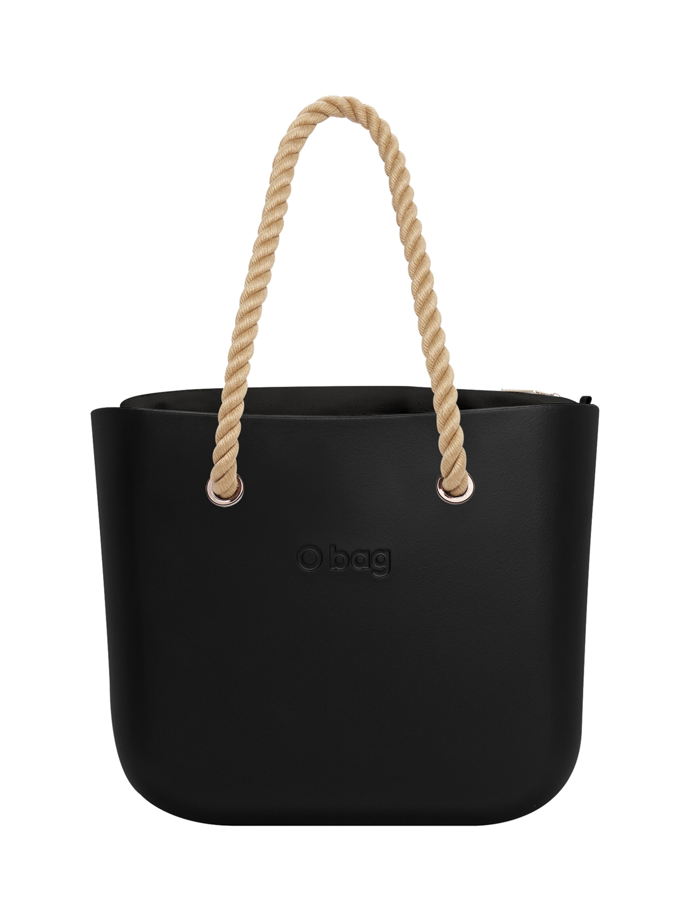 O bag Shoulder Bag in Black: front
