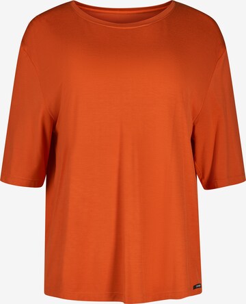 Skiny - Camisa em laranja: frente