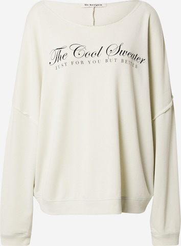 Sweat-shirt 'Jennifer' Liv Bergen en blanc : devant