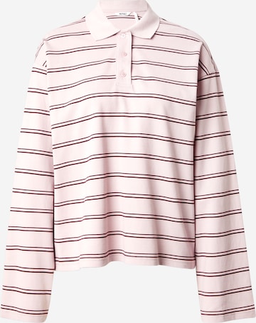 T-shirt Monki en rose : devant