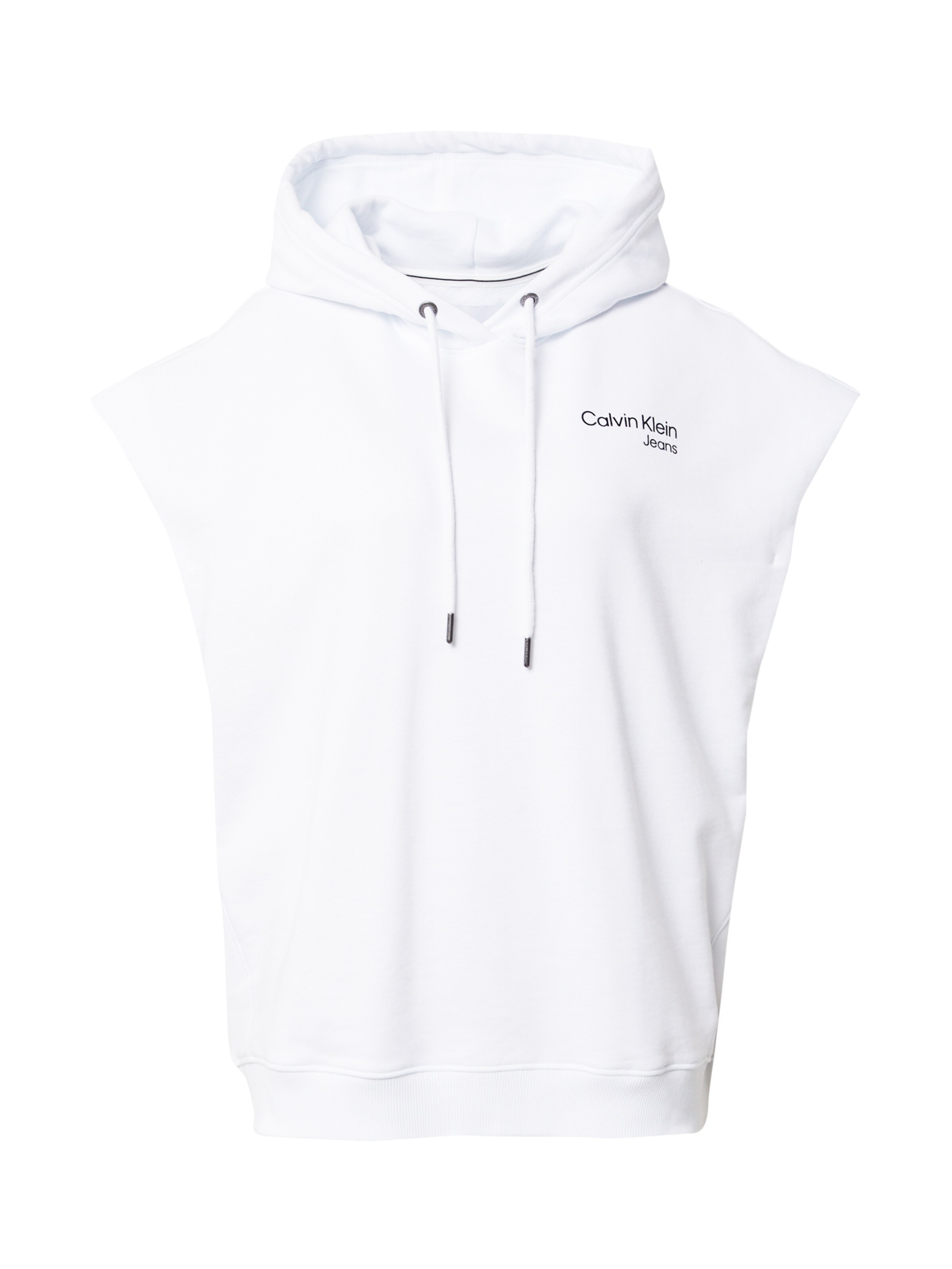 Frauen Sweat Calvin Klein Jeans Sweatshirt in Weiß - MD19599 Frauen Sweat Calvin Klein Jeans Sweatshirt in Weiß - MD19599