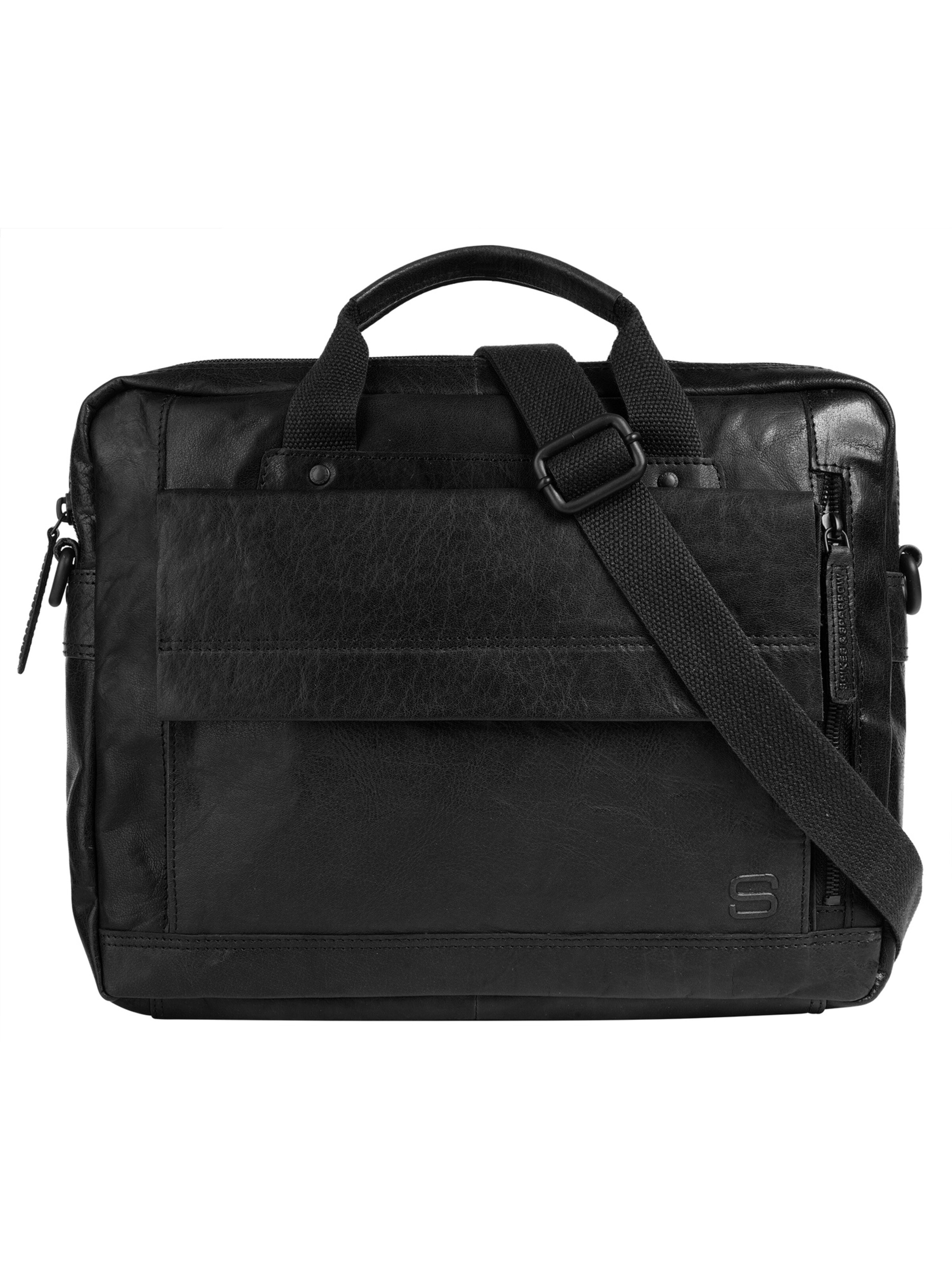 Mallette Spikes & Sparrow en noir : devant