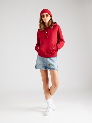 Tommy Jeans Sweatshirt in Rot