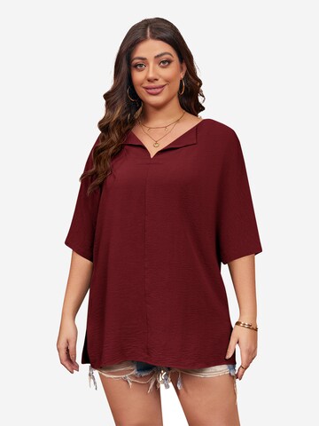 Imily Bela Блузка в Красный: спереди