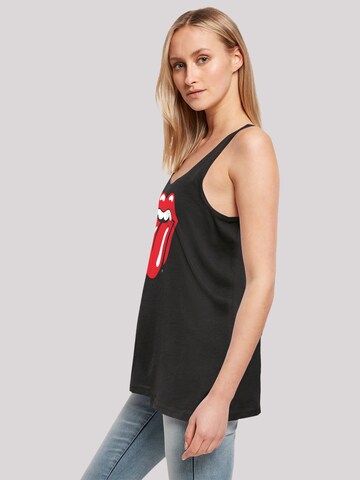 T-shirt 'The Rolling Stones Classic Tongue' F4NT4STIC en noir