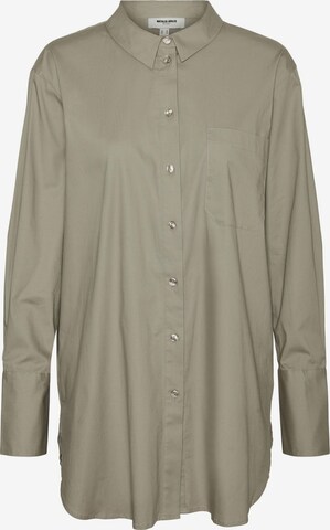 VERO MODA Blouse 'MATHILDE' in Groen: voorkant