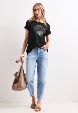 STREET ONE Shirt in Black