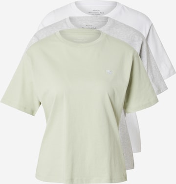 pelēks Abercrombie & Fitch T-Krekls: no priekšpuses