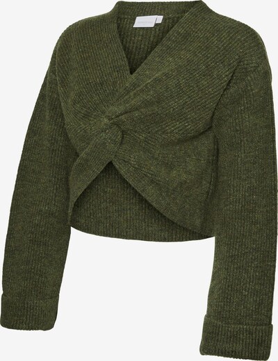 MAMALICIOUS Sweter 'Svala' w kolorze ciemnozielonym, Podgląd produktu