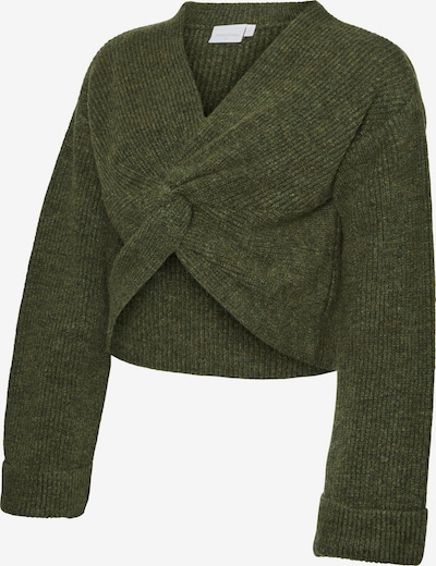 MAMALICIOUS Pullover 'SVALA' in dunkelgrün, Produktansicht