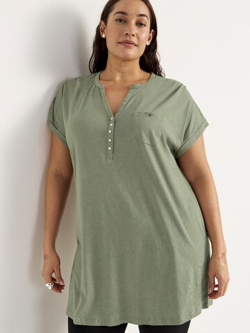 Cellbes of Sweden Tuniek in Groen: voorkant