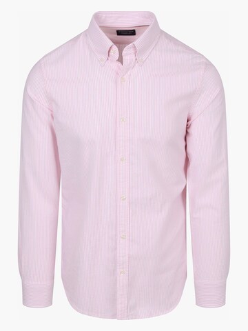 Steppin' out Regular Fit Hemd‌‌‌ in Pink: Vorderseite